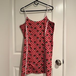 New Girl Order Bodycon Cherry Print Dress